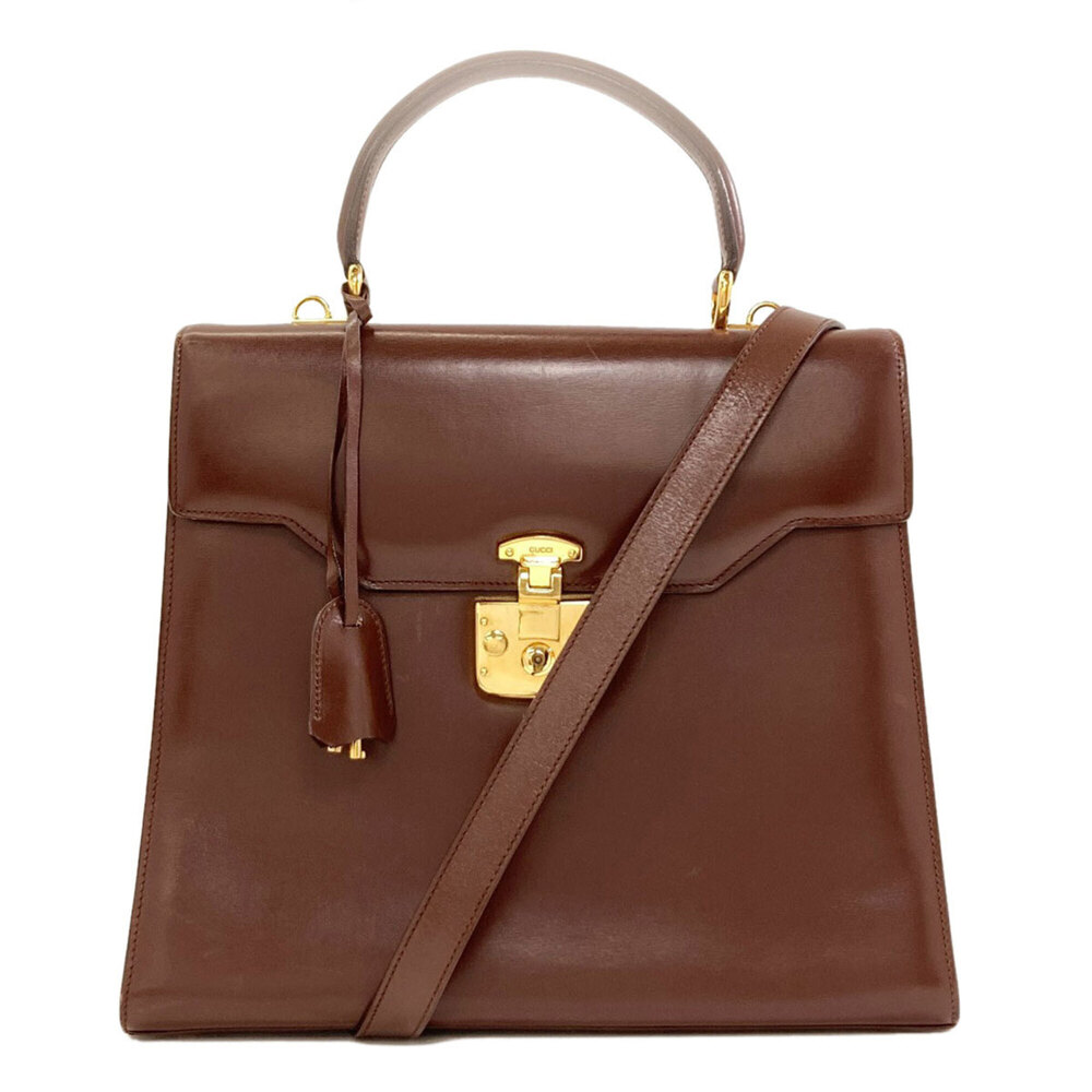 GUCCI Brown Leather Bag